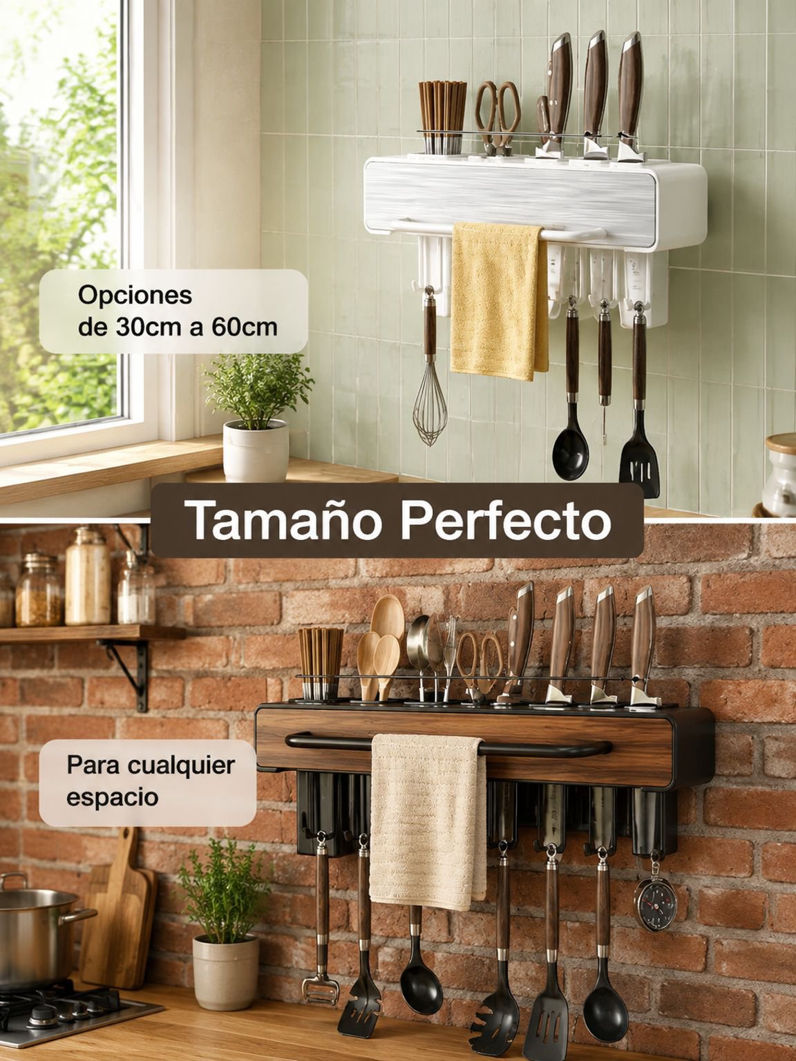 Escurridor para frutas y verduras sobre el fregadero