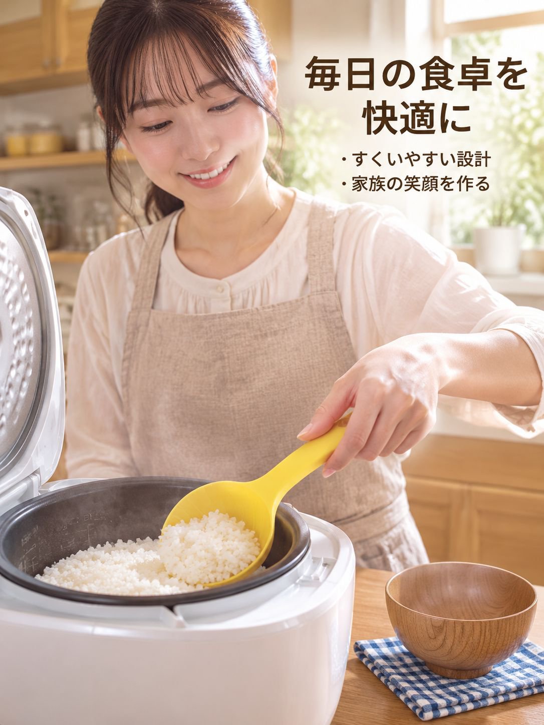 大型ノンスティックご飯サーバースプーン