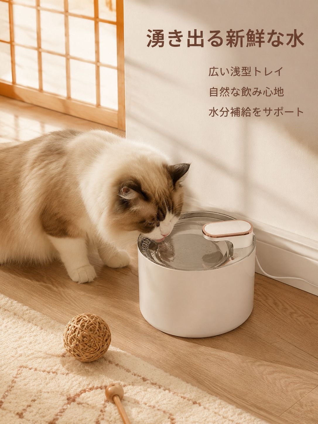 スマートペット用給水器