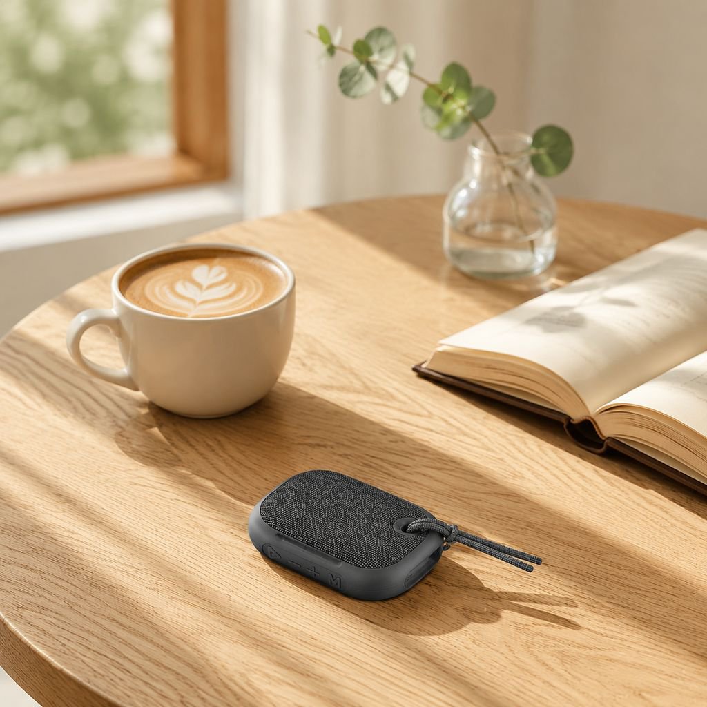 ミニBluetoothスピーカー、小型ラジオ、ポータブルスピーカー、コンピューター用サブウーファースピーカー