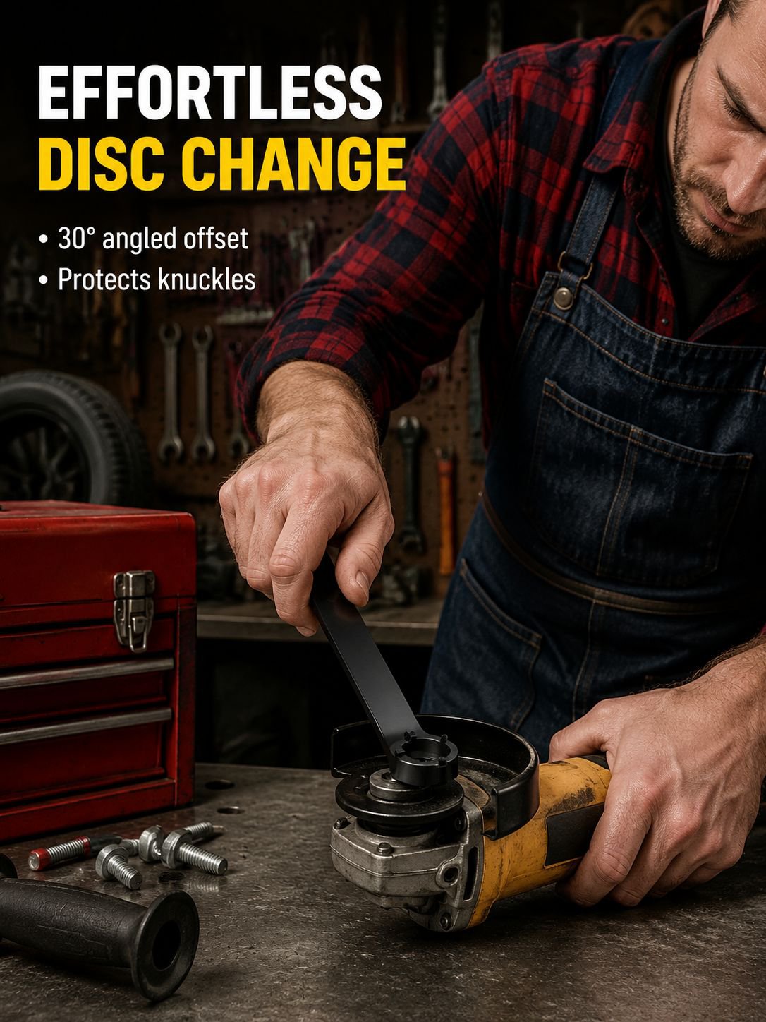 Angle Grinder Grinding Disc Replacement Tool