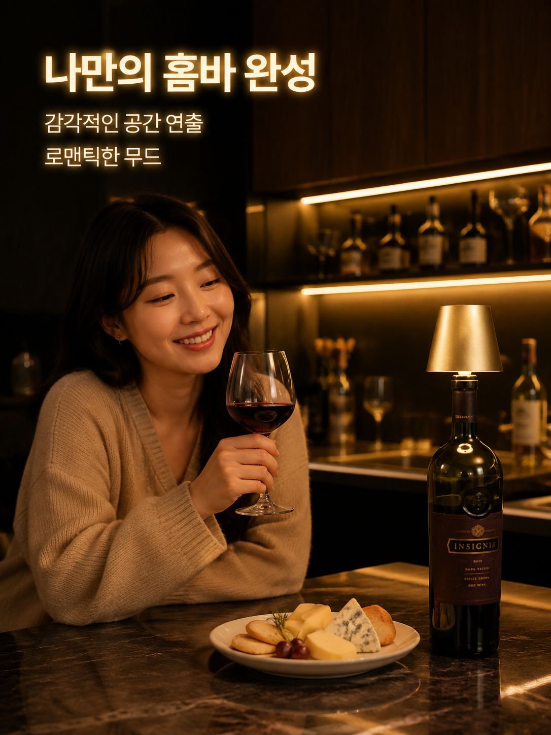 휴대용 내장형 LED 조명