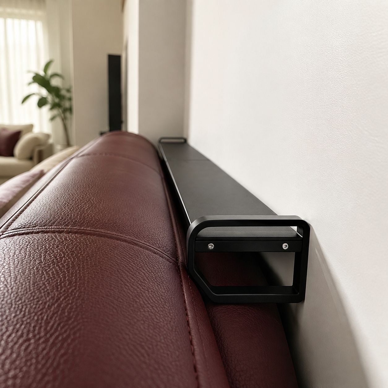 Multi-Functional Wall Display Shelf