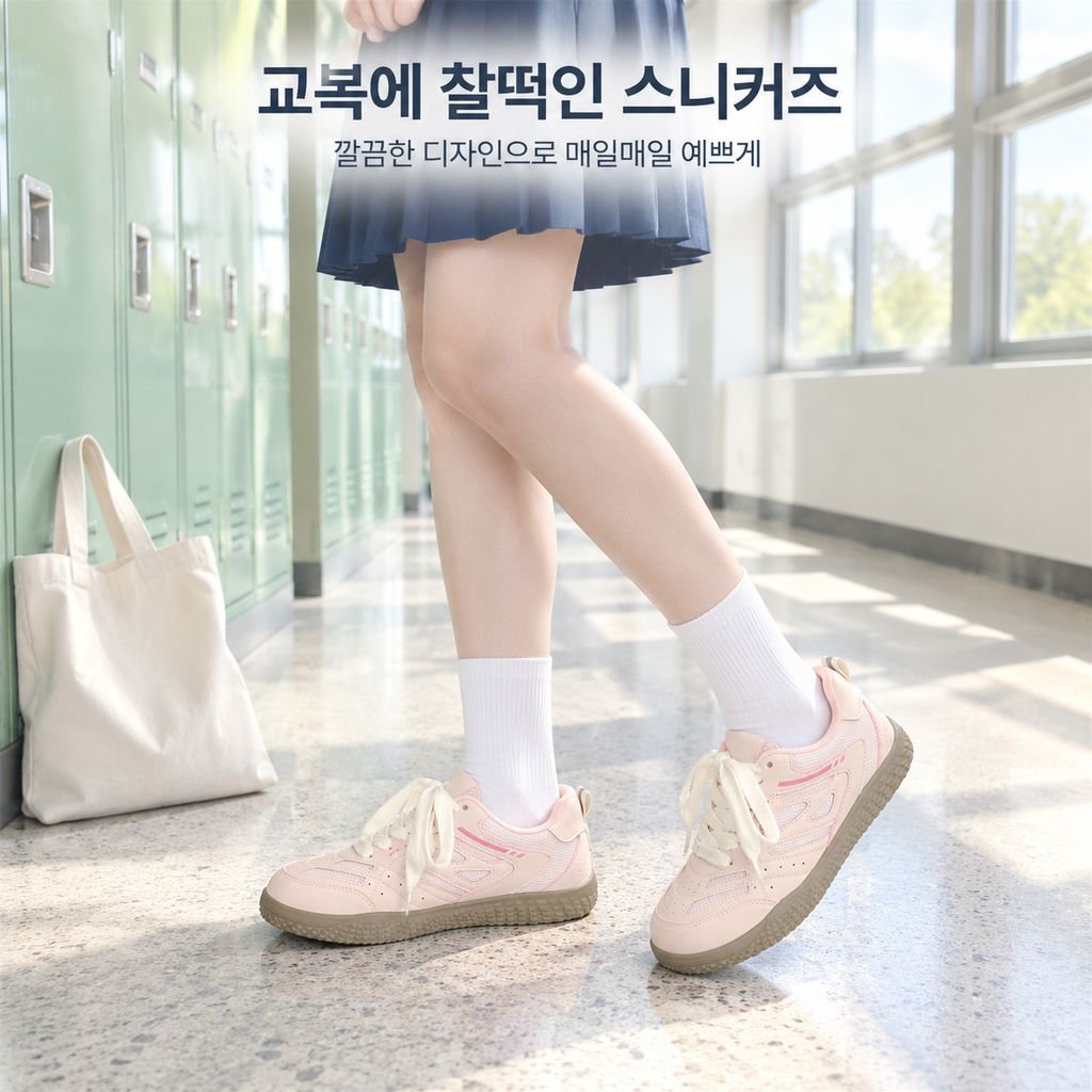 인기 두꺼운 밑창 캐주얼 운동화 학생용 통기성 만능 스니커즈