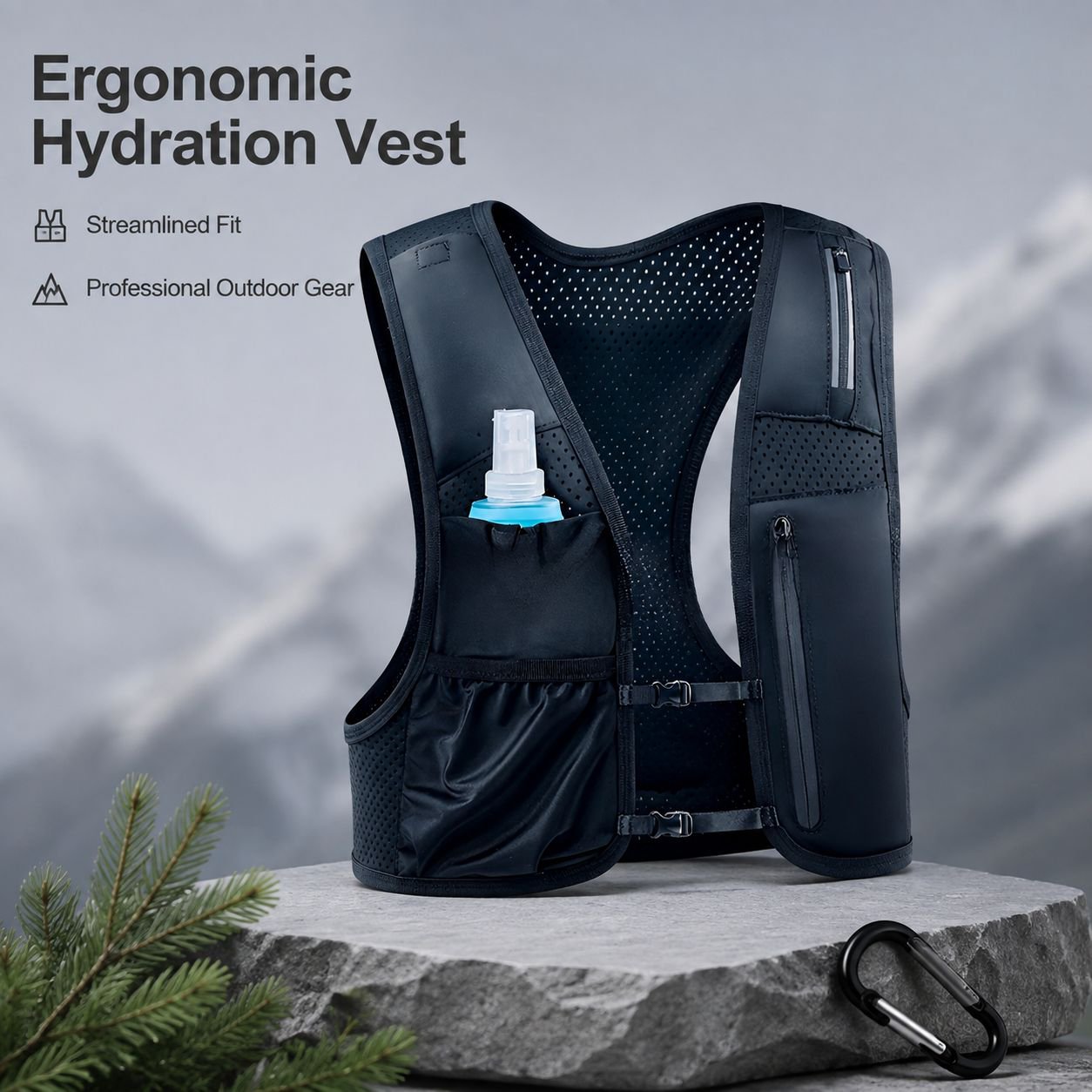 Outdoor Mehrzweck-Sportwesten-Rucksack