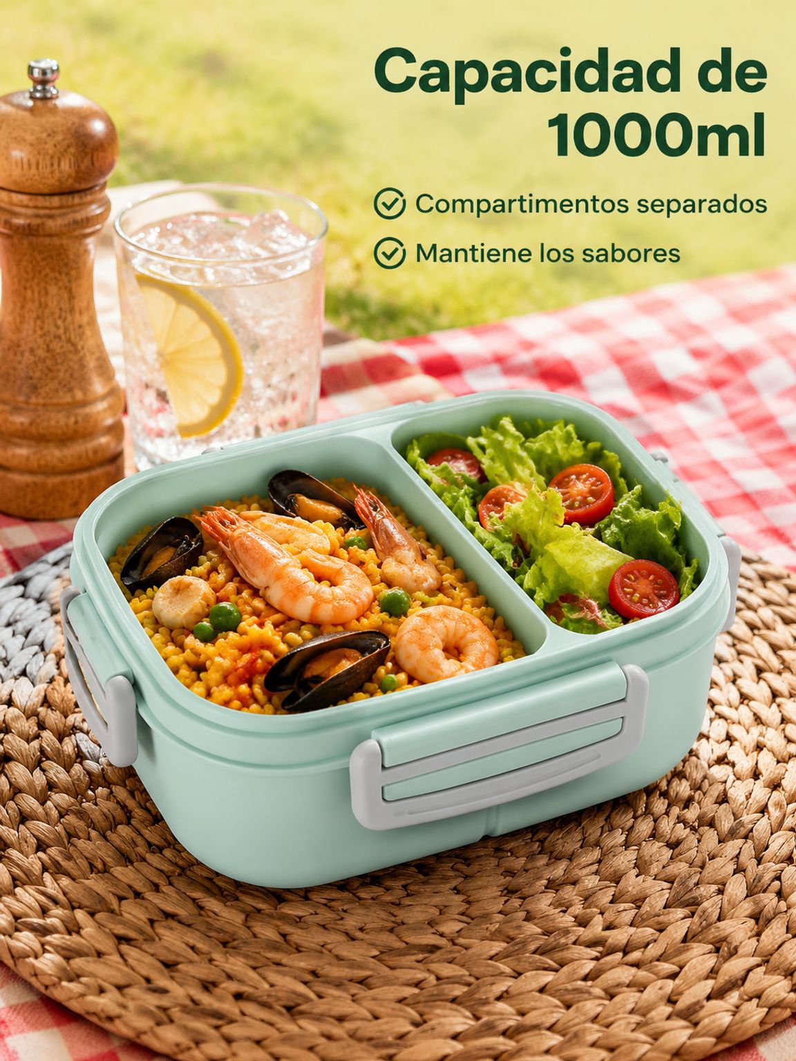 Contenedor para almuerzo coreano