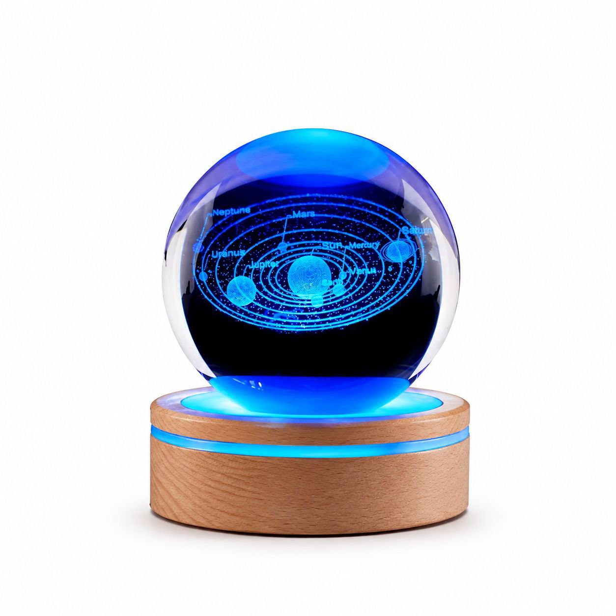 Office Decor Starry Sky Projector Crystal Ball