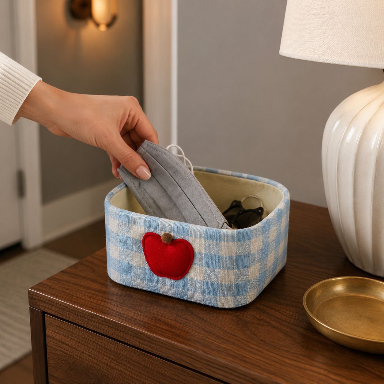 Caja organizadora con diseño elegante