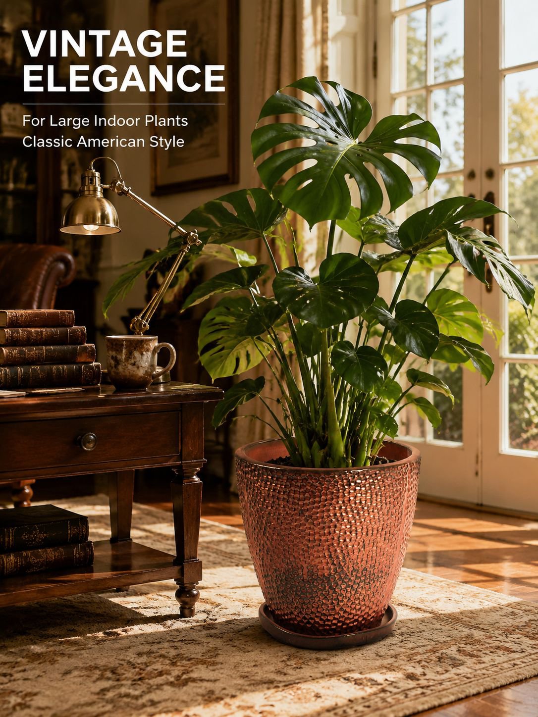 Flower pot garden large ceramic flower pot