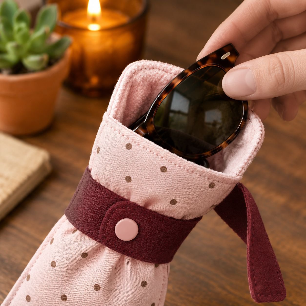 JMY - Bowknot Eyeglasses Case