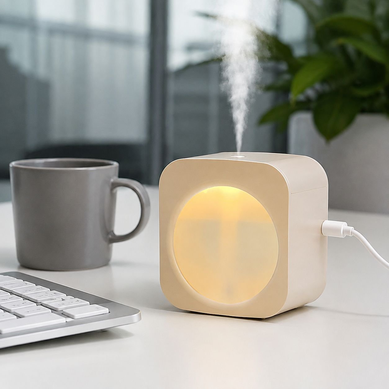 Dormitory Silent Humidifier Portable Mini Home Humidifier