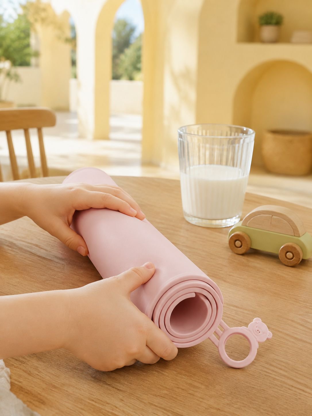 Taza de silicona resistente y duradera para exteriores
