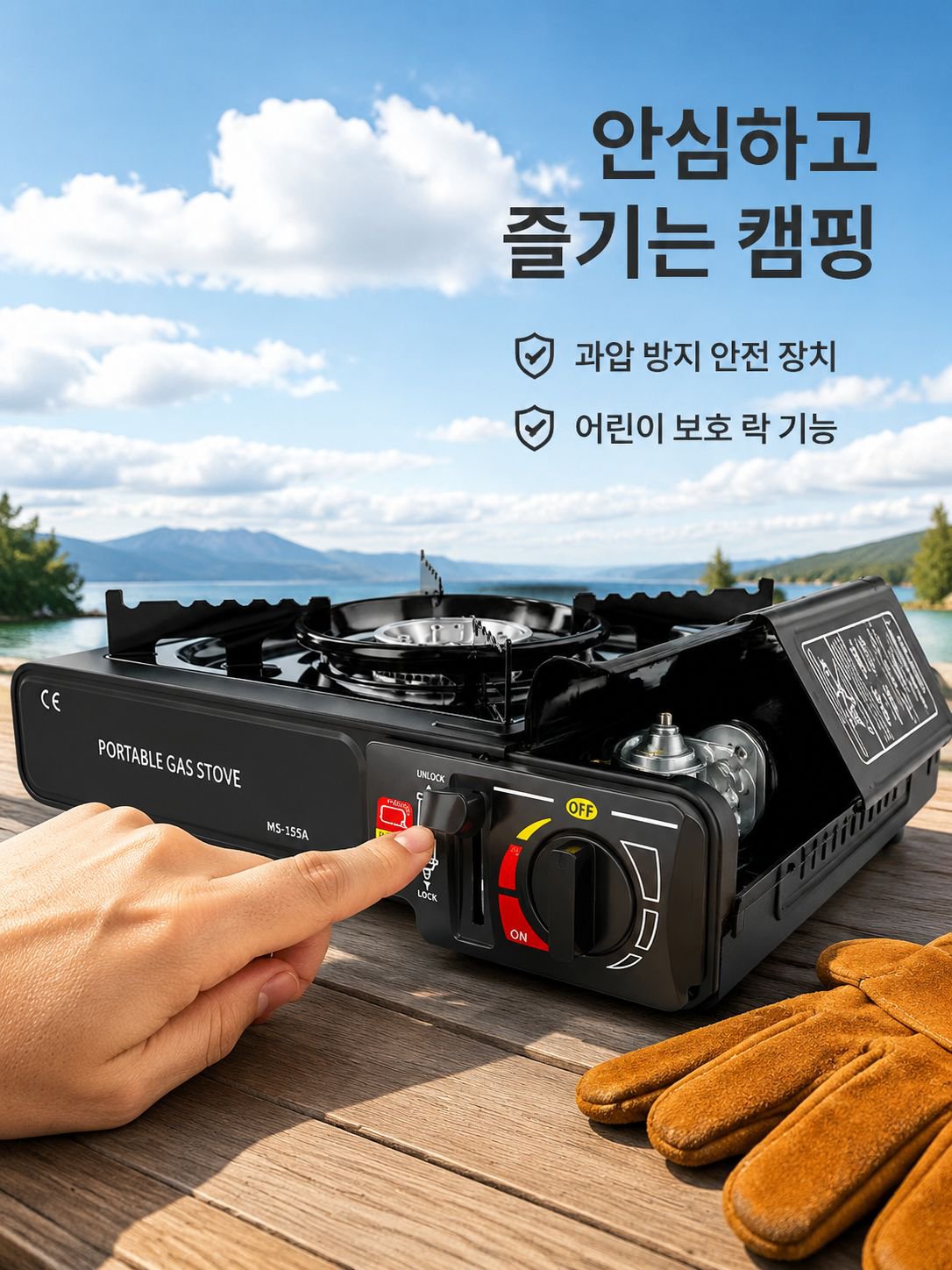 독일 야외용 휴대용 가스렌지