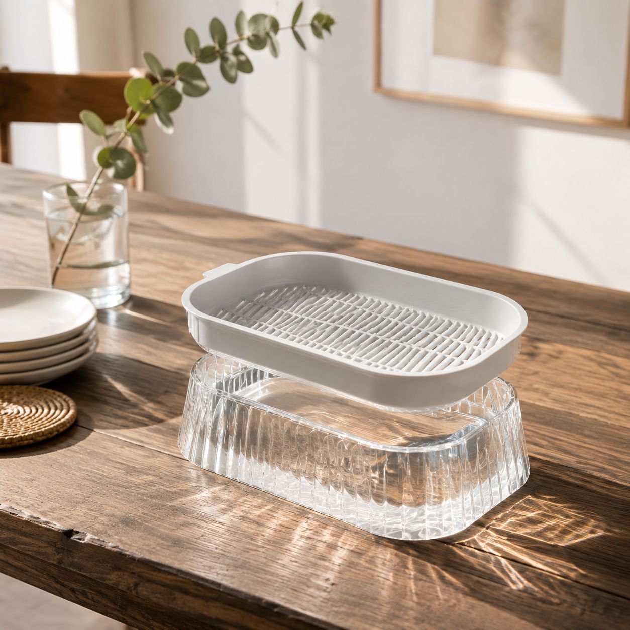Reusable sprouting tray for fresh bean sprouts