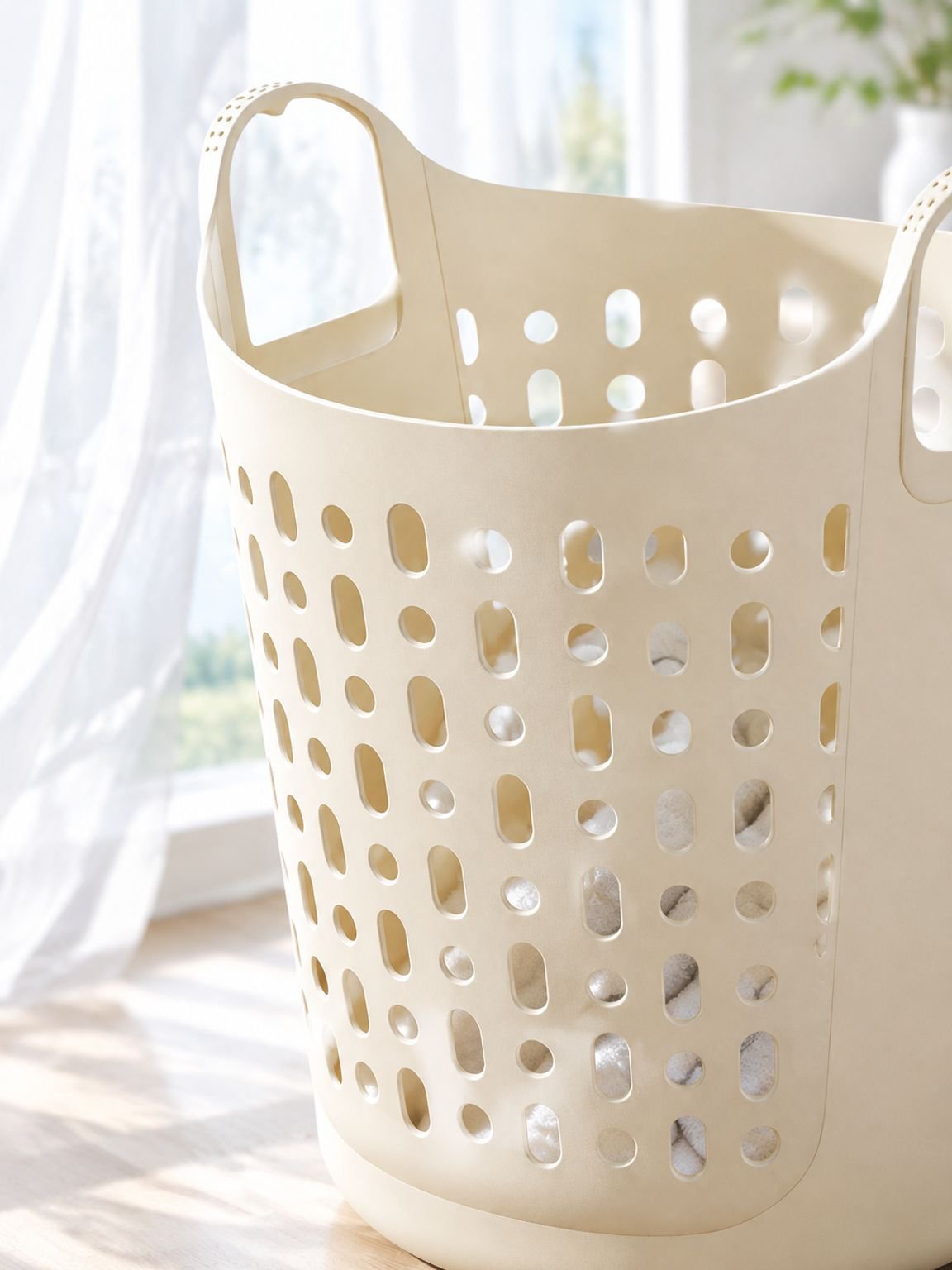 Panier à linge sale grande capacité pour usage domestique