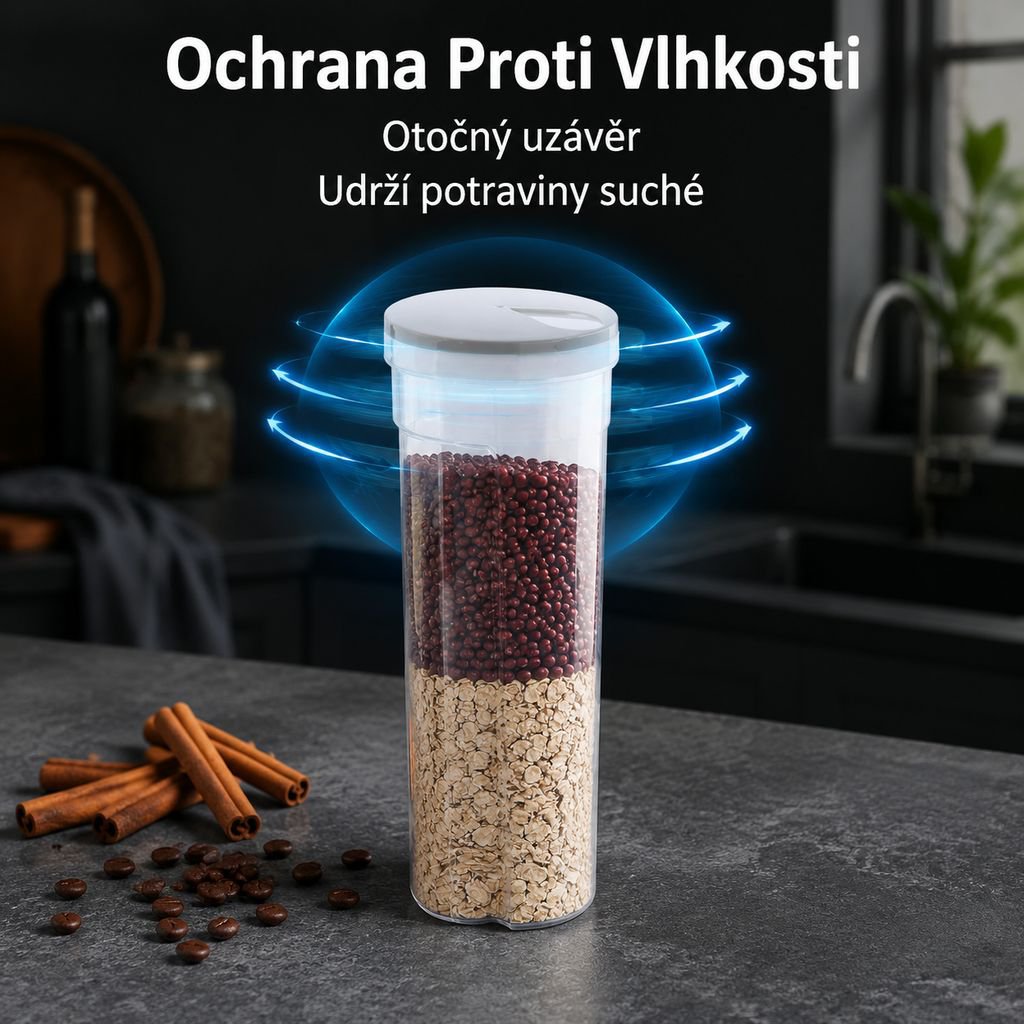 Kuchyňská nádoba na třídění obilovin