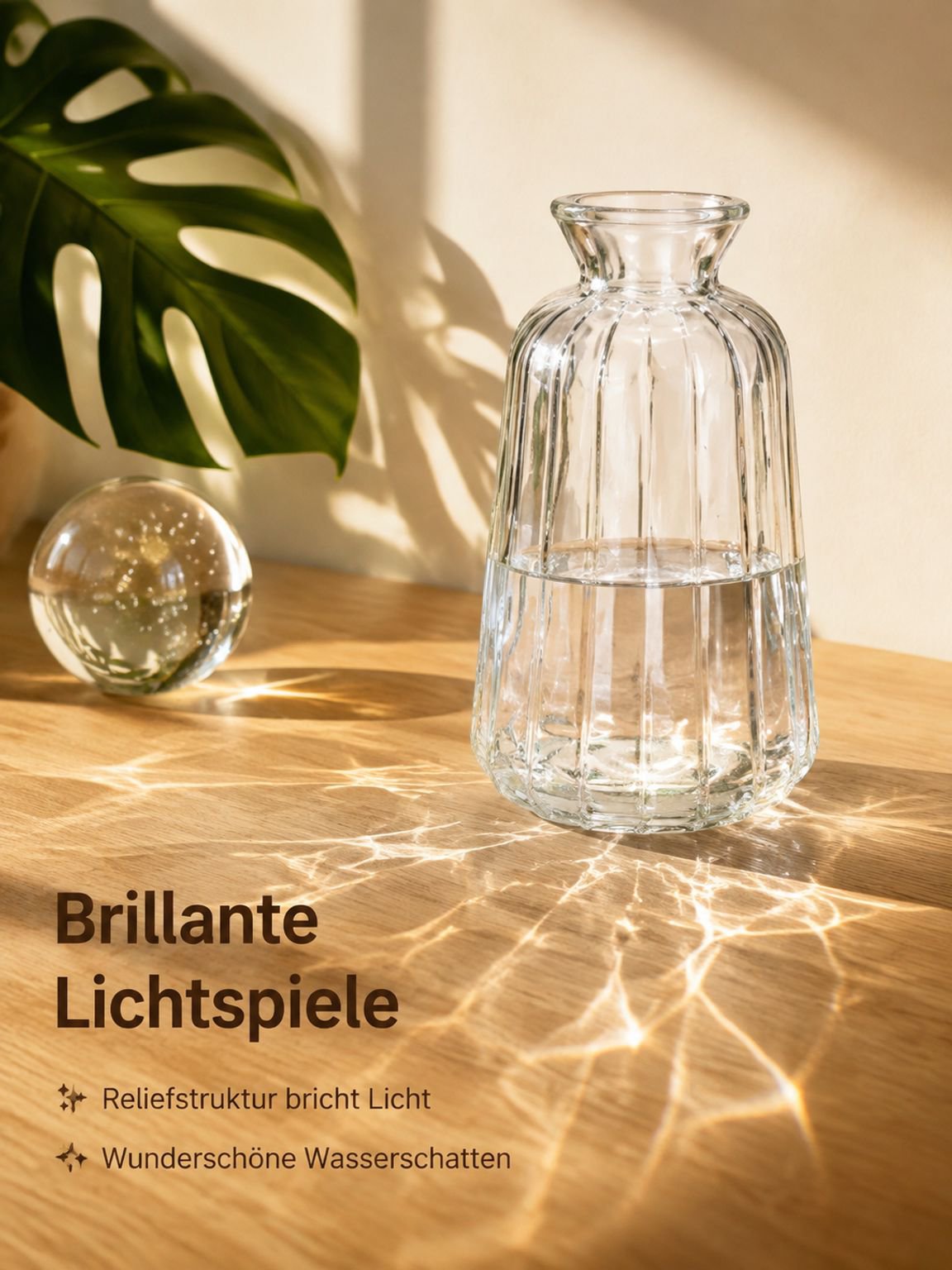 Französische Retro-Stil Tischvase für stilvolles Wohndesign