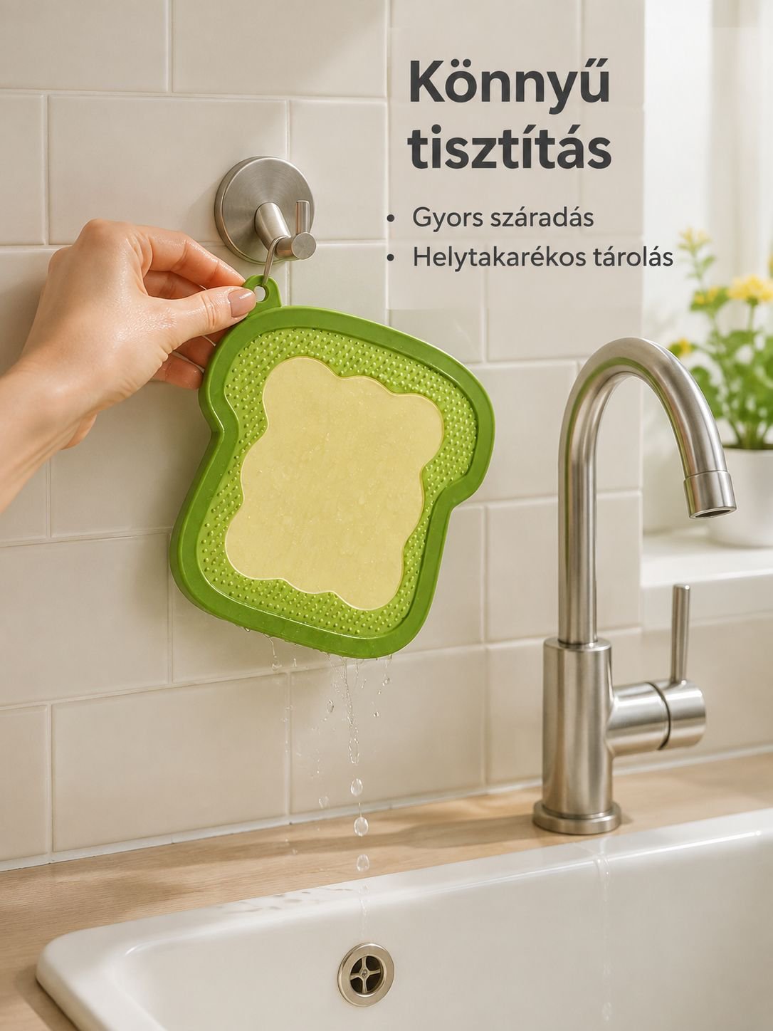 3 az 1-ben szilikon alátét praktikus felhasználása