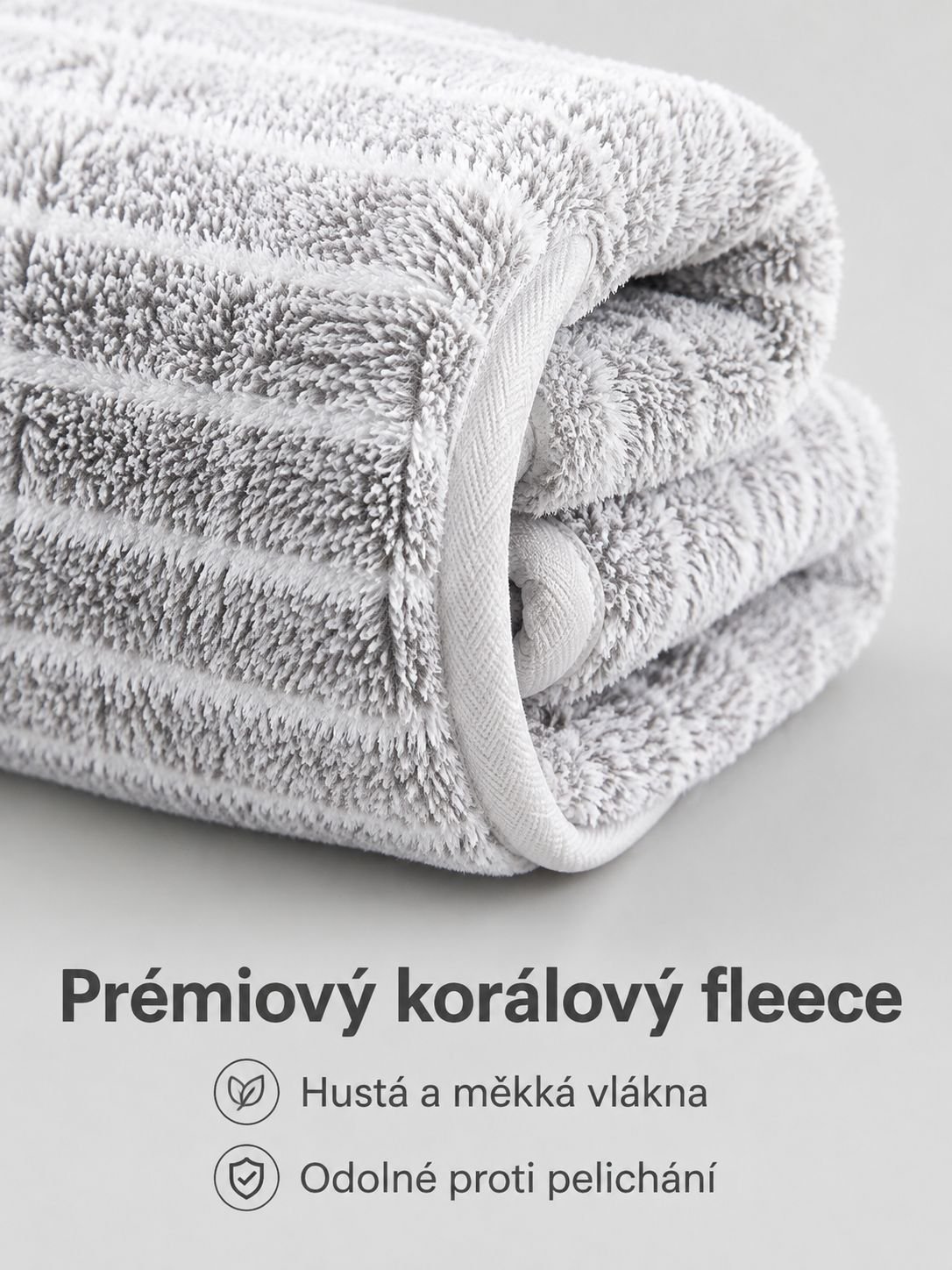 Přenosný pruhovaný korálový ručník na koupání