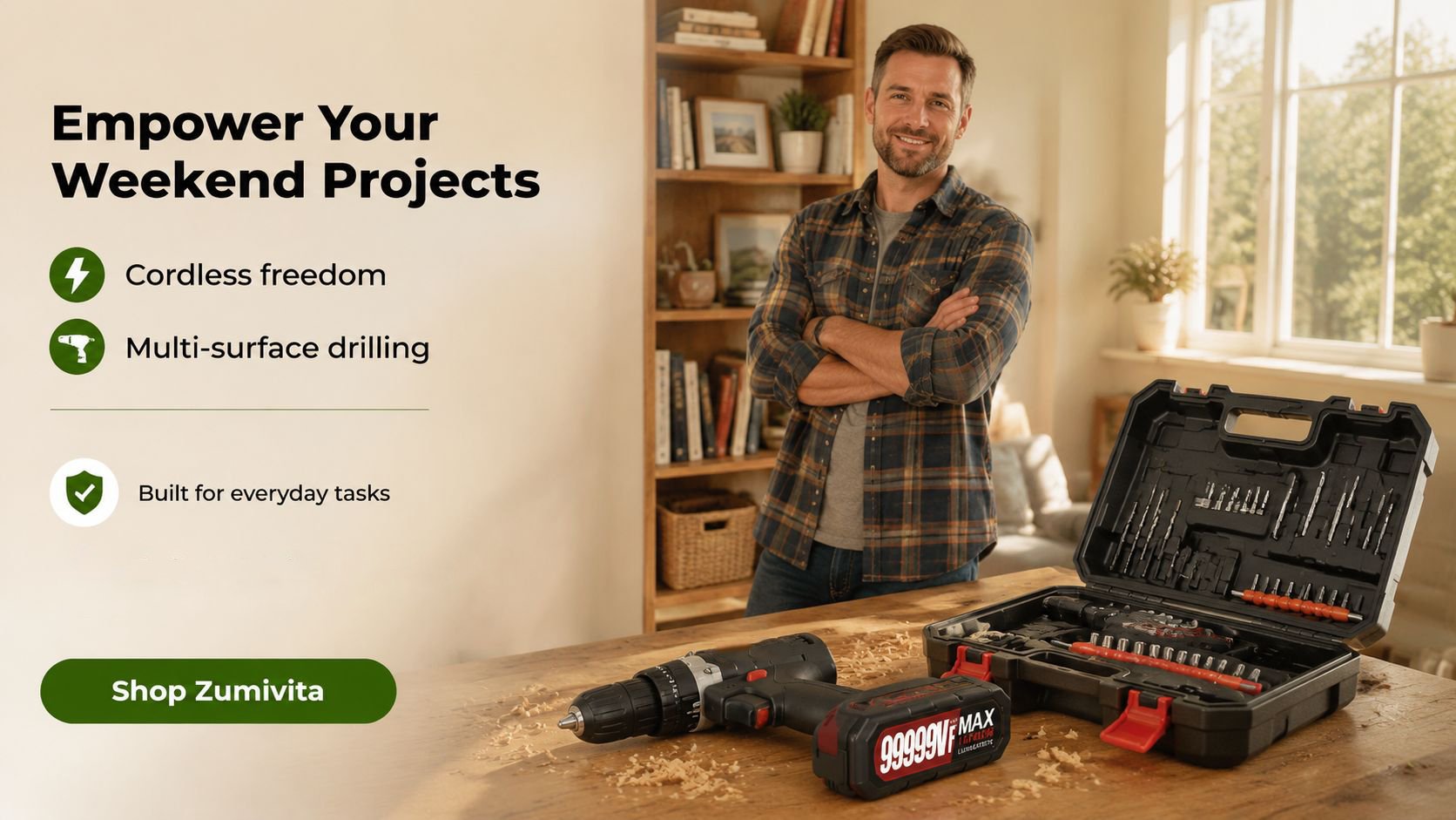 Built for high-demand tasks with strong, consistent driving power.