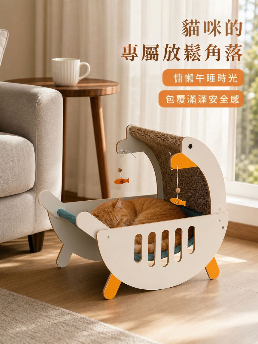 貓抓板貓吊床貓屋