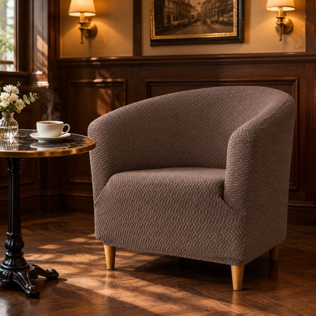 Housse de sofa individuelle extensible épaisse pour café