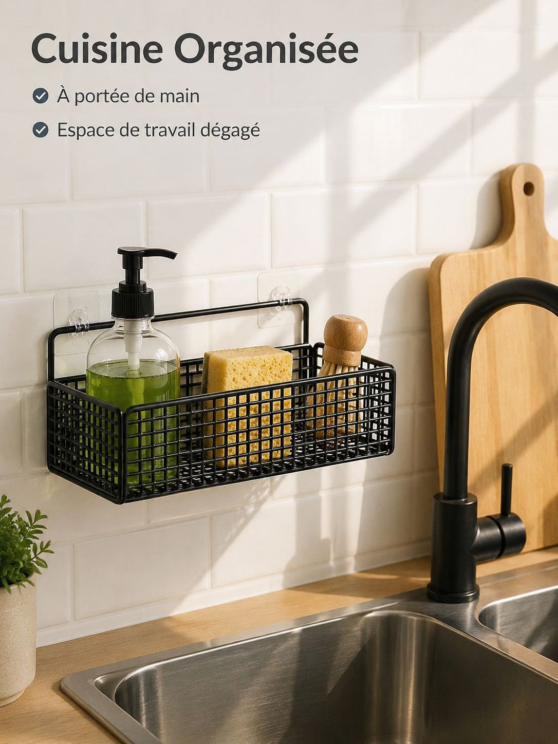 Design contemporain de l'étagère de salle de bain