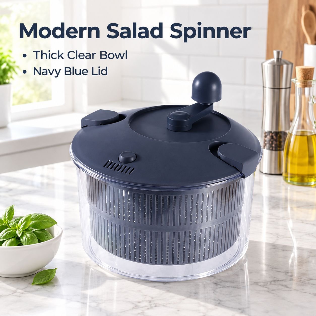 Multifunctional Manual Salad Spinner Vegetable Cutter Slicer & Kitchen Drainer Basket