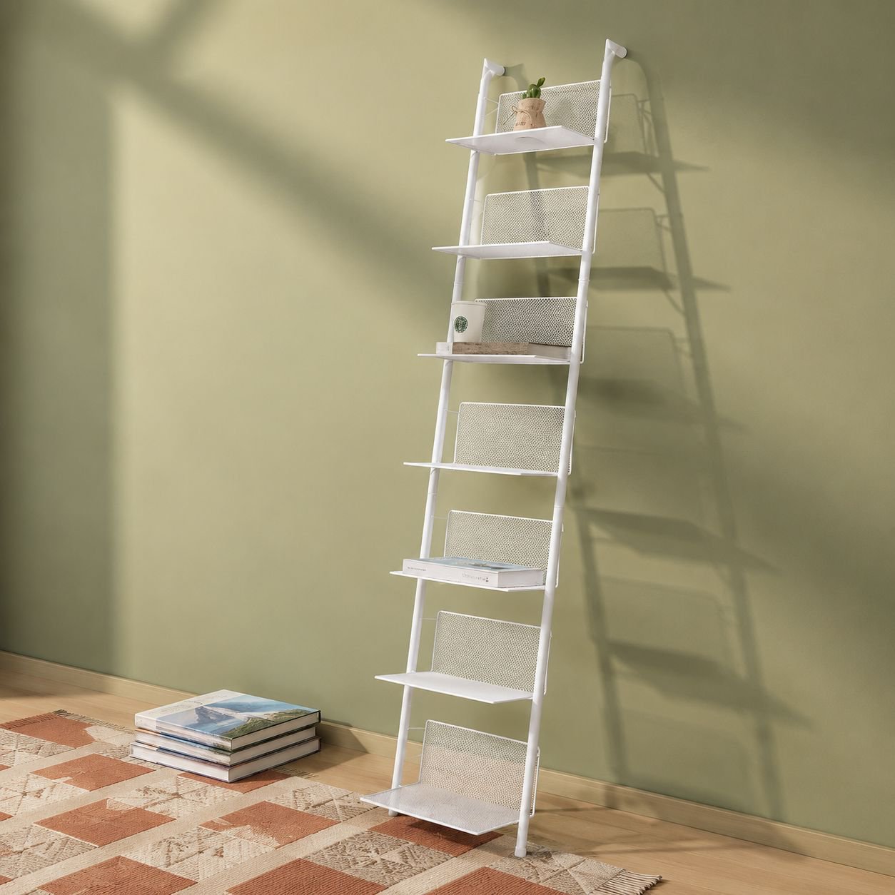 Multifunctional Newspaper and Magazine Display Rack