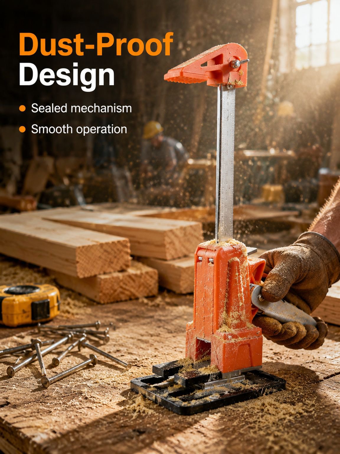 Compact and portable trailer jack for outdoor applications