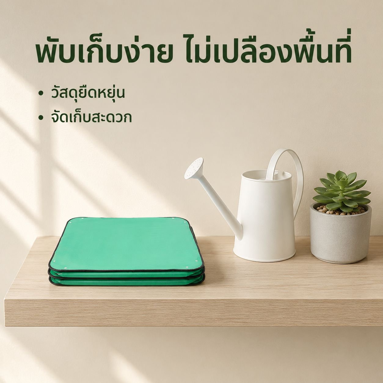 แผ่นรองปลูกต้นไม้, แผ่นรองดิน, อุปกรณ์สำหรับพืชอวบน้ำ, การเปลี่ยนกระถางต้นไม้, การผสมดิน