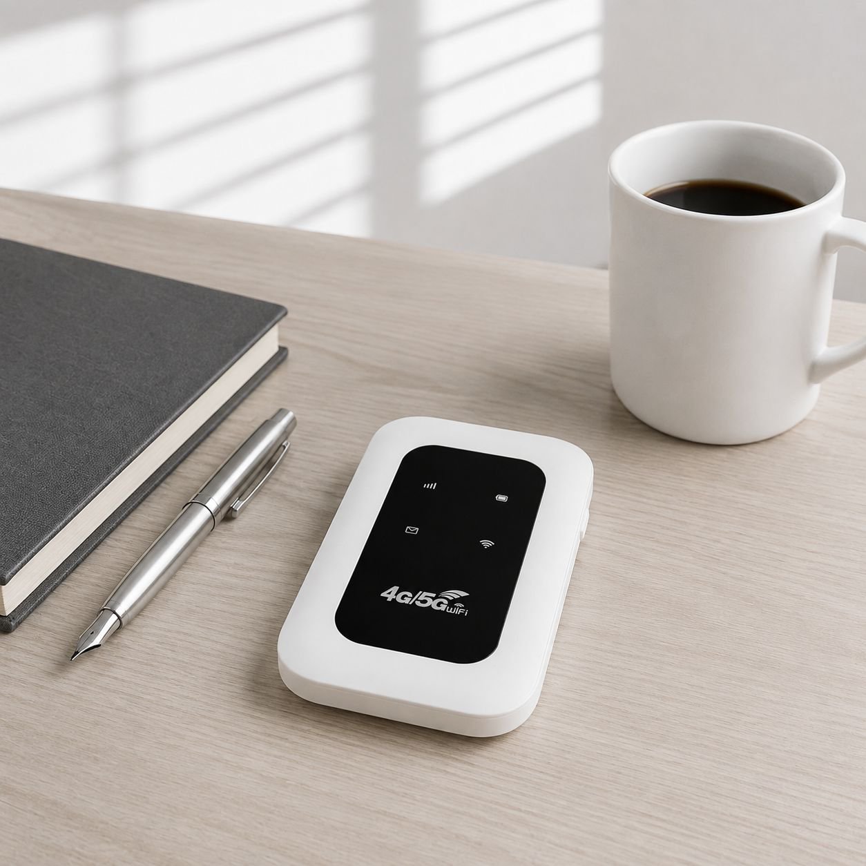 Tragbarer 4G WLAN-Router für unterwegs