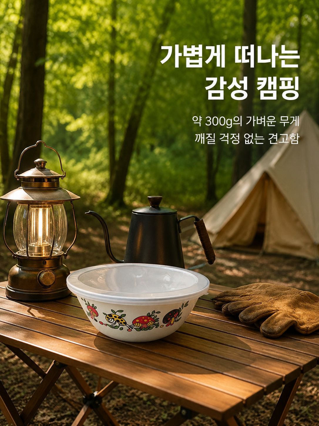에나멜 컵을 두껍게 하다