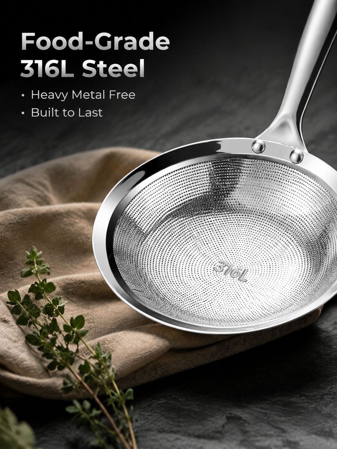 316 Stainless Steel Kitchen Skimmer