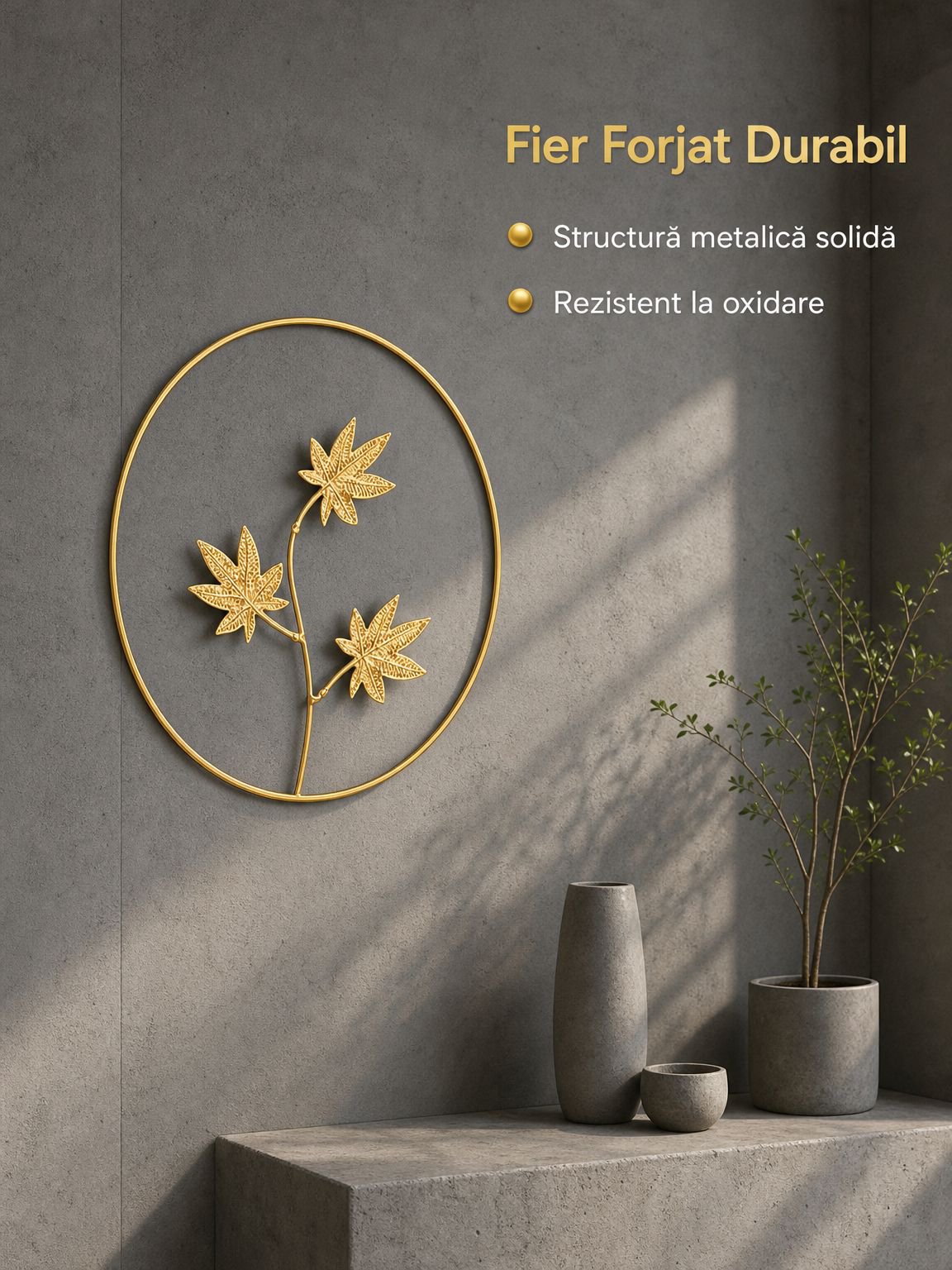 Decor de perete din fier forjat