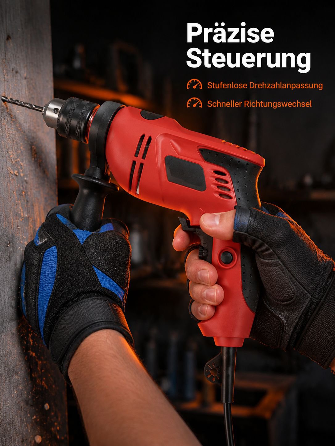 Werkzeugset mit ergonomischem Griff