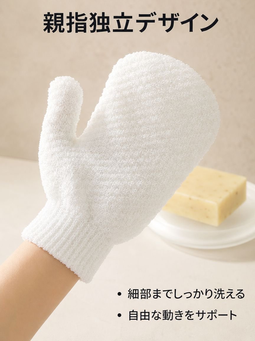 あかすり手袋