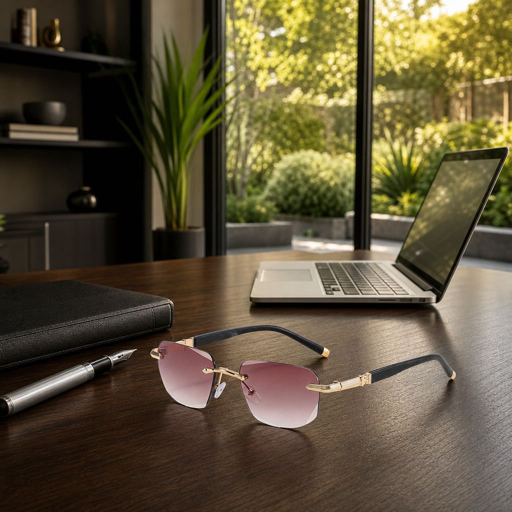 Comfortable ultra-light reading glasses for daily use