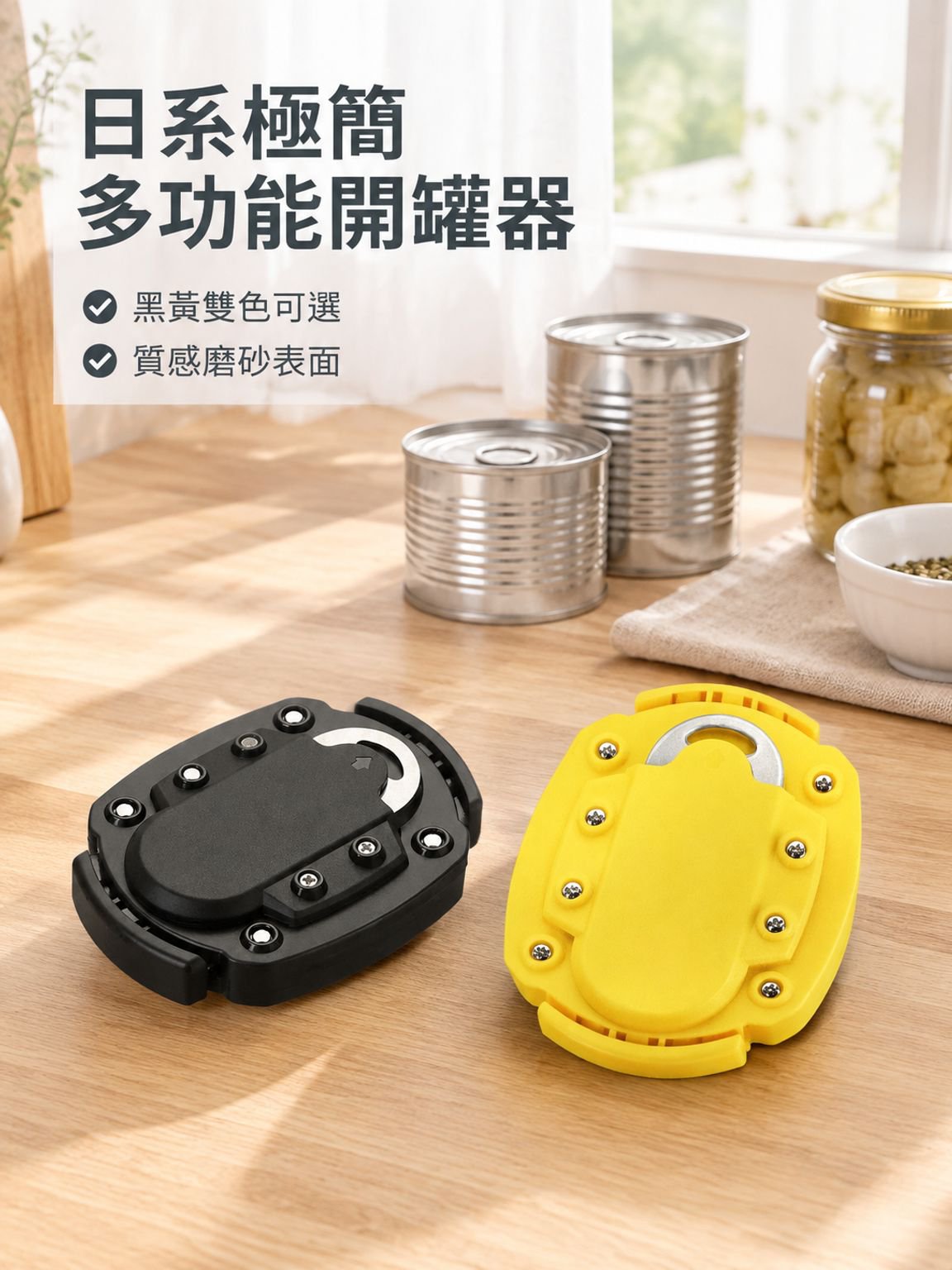 不鏽鋼多功能開罐器