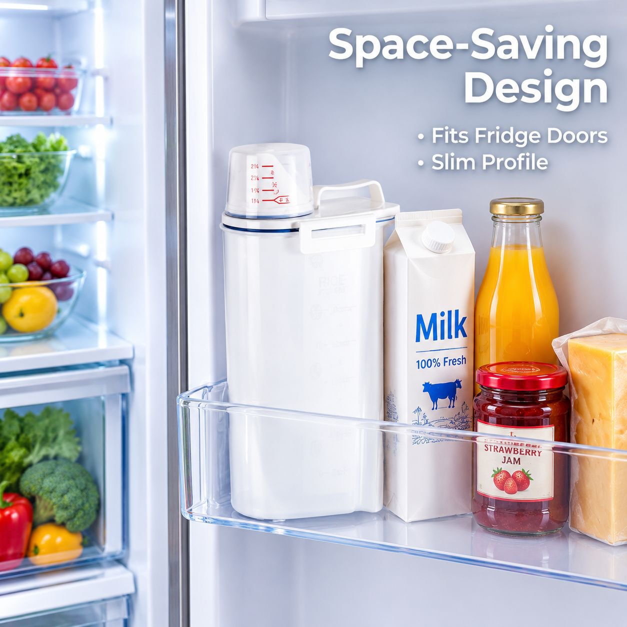 Large Airtight Cereal Storage Container