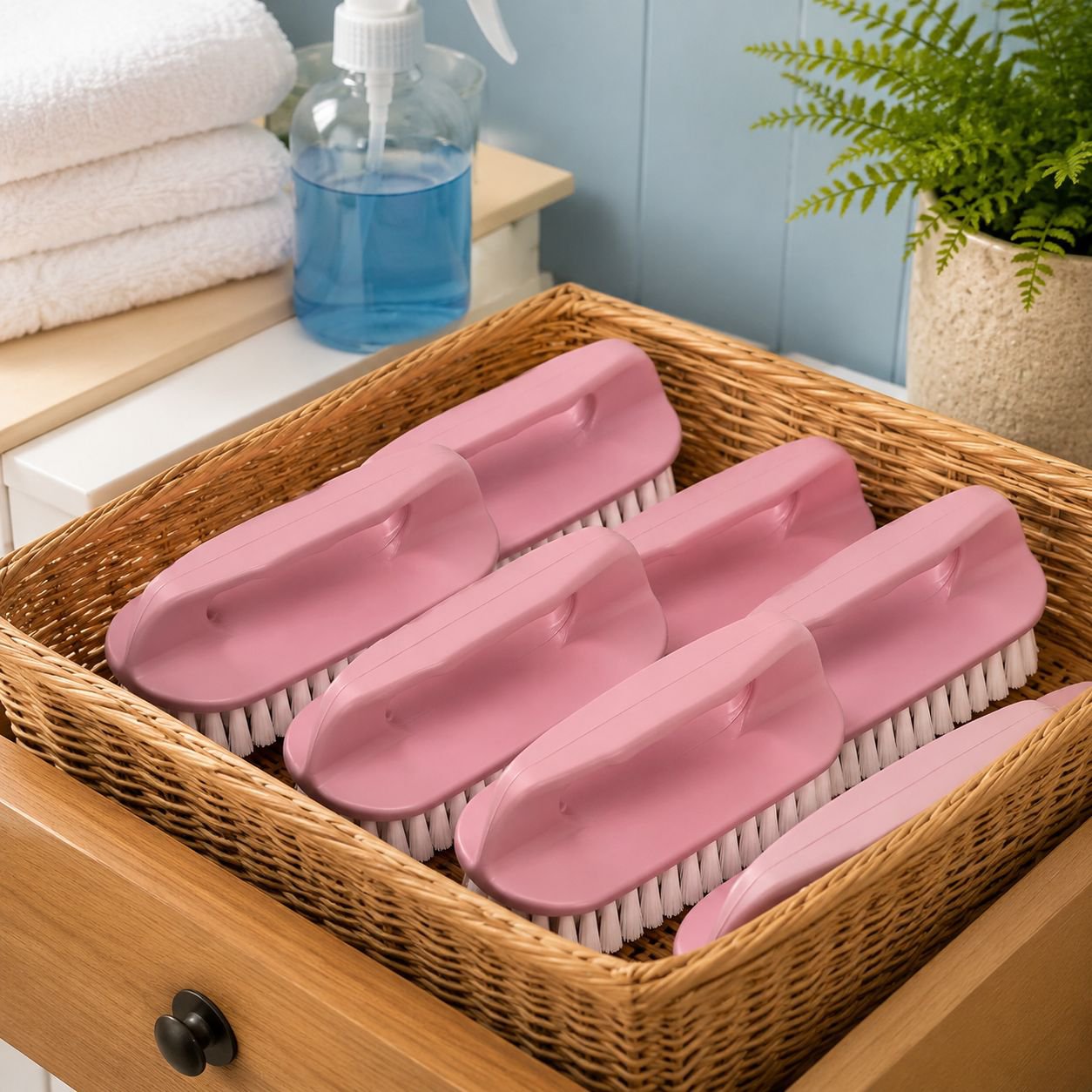 Efficient cleaning tool for laundry and household surfaces