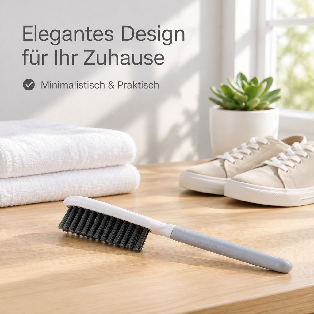 Multifunktionale Schuh- und Wäschebürste für Schuhe und Textilien