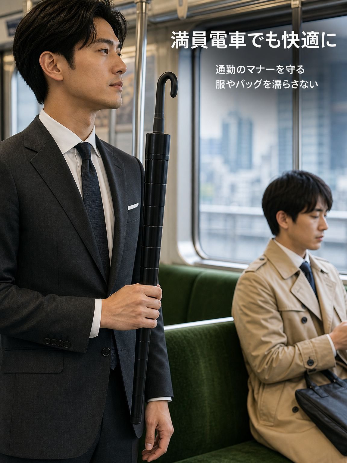 二人用大型防水ゴルフ長傘卸売