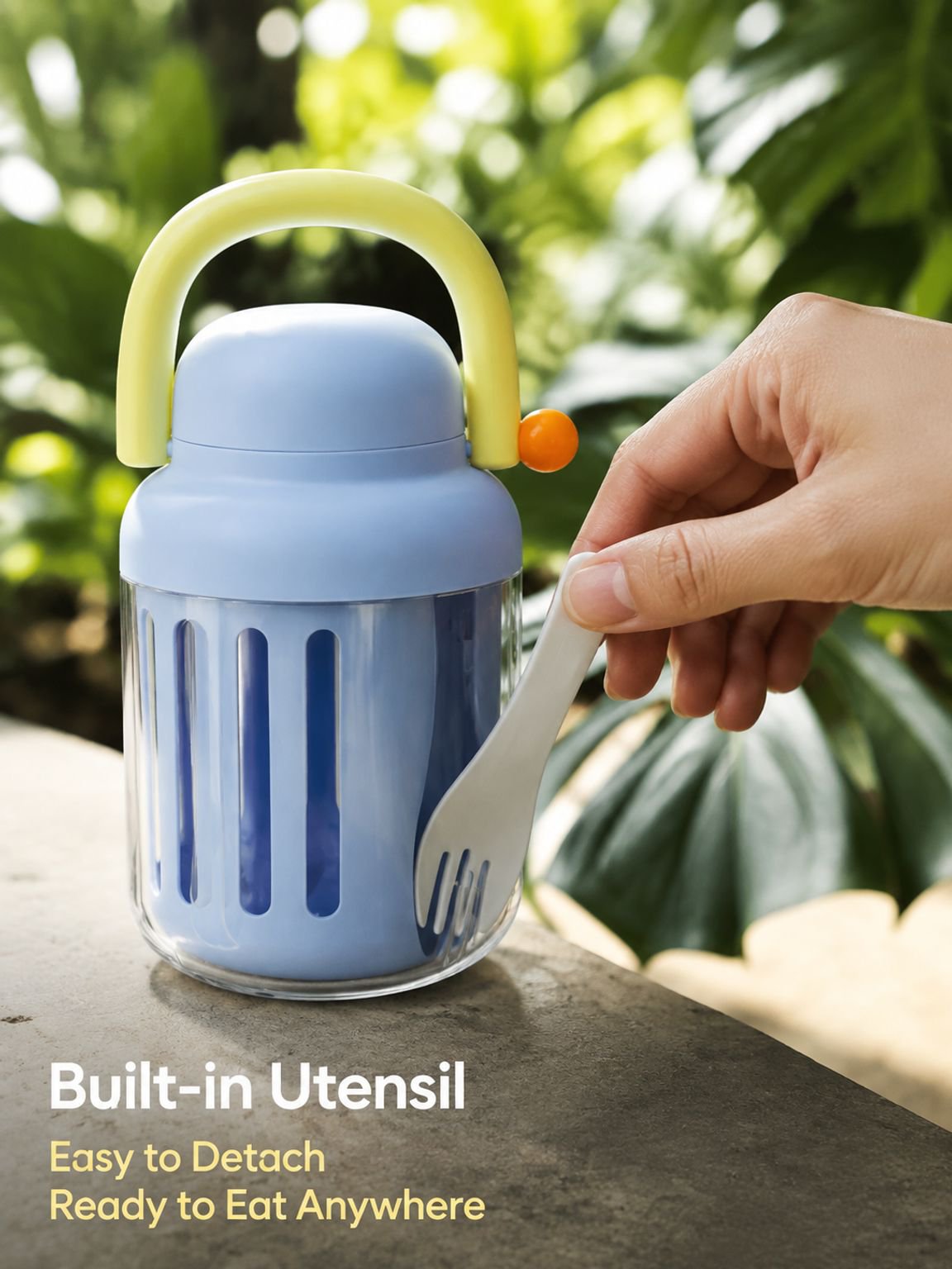 Salad cup portable takeaway