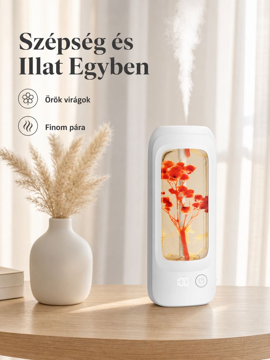 Intelligens örök virág illatosító gép