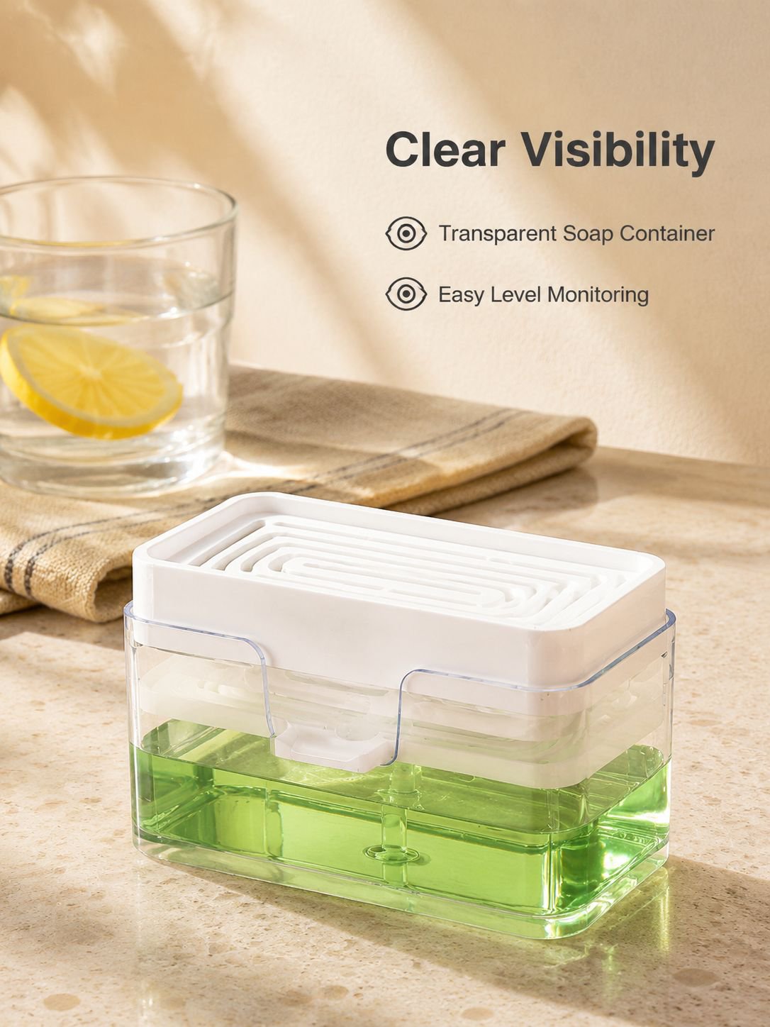 Household Press Soap Dispenser