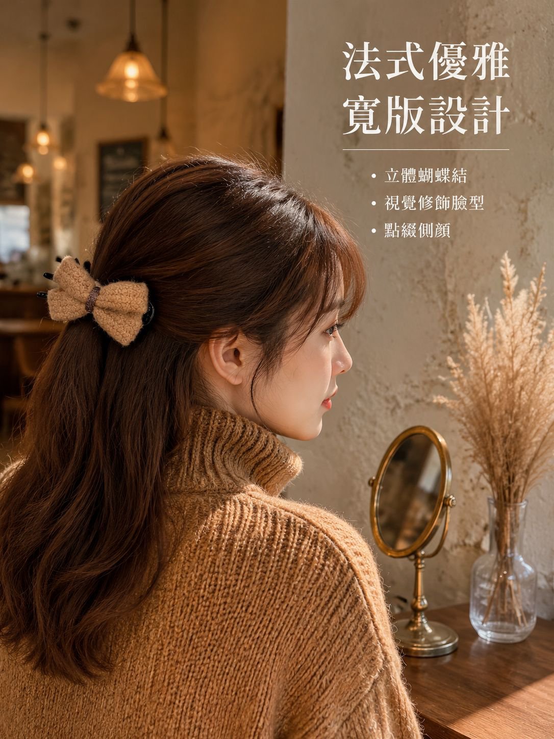 法式優雅髮夾