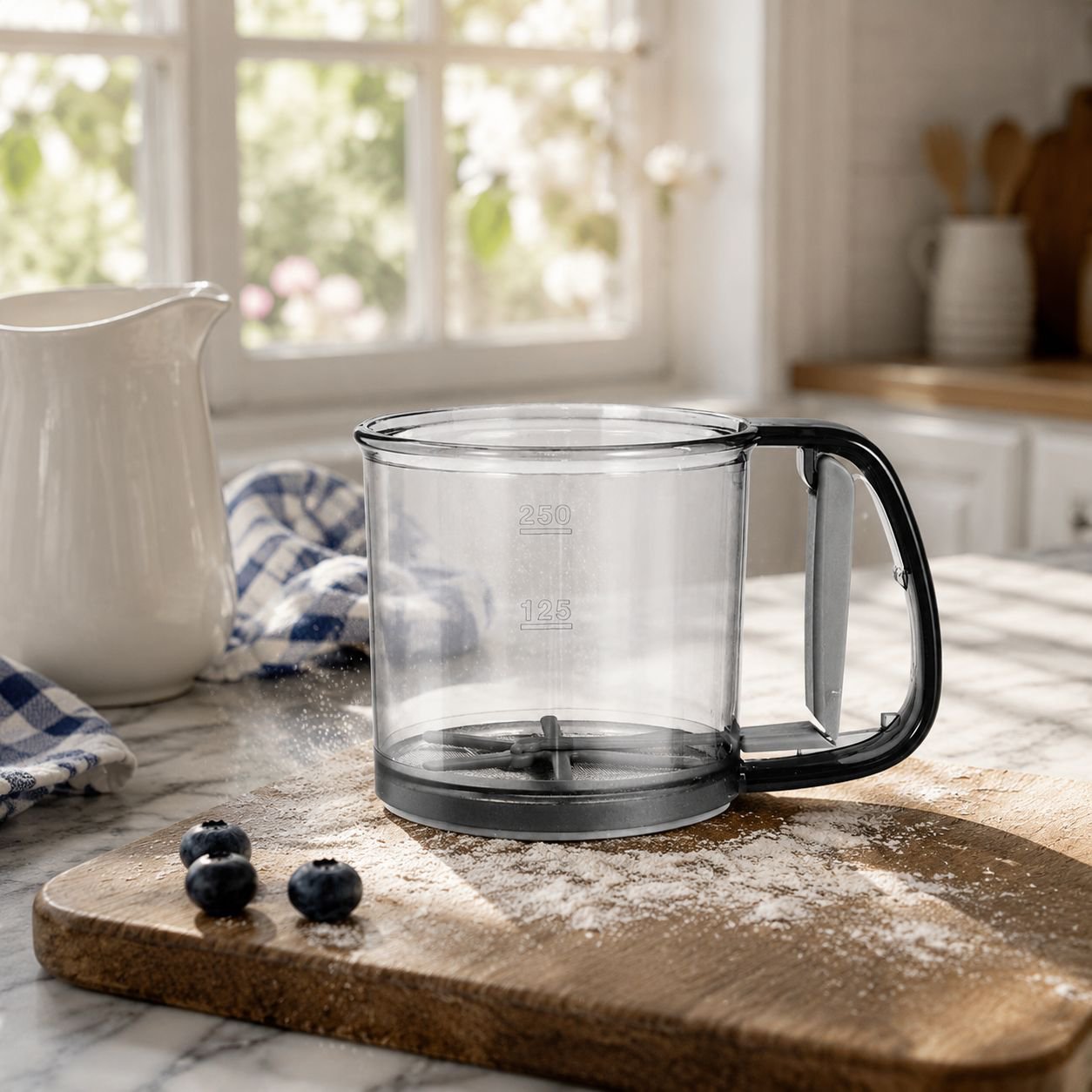 JMY - Semi-automatic Handheld Flour Sieve