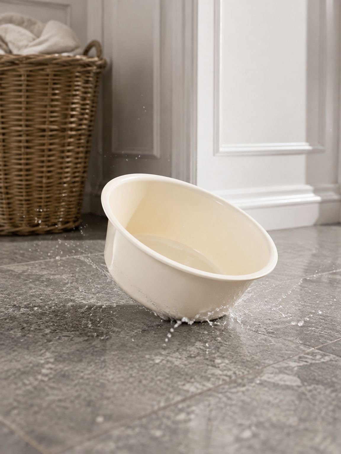 Bassine en plastique durable