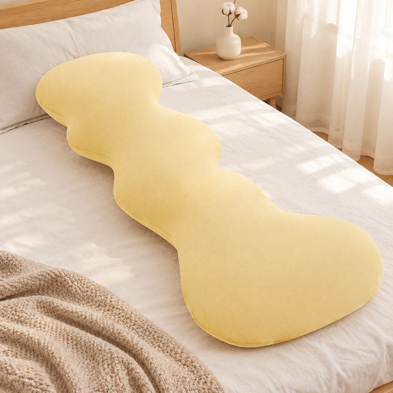 妊婦用ロング抱き枕